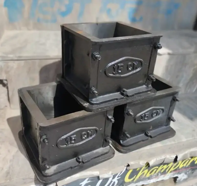 Concrete Cube Mould cast iron build